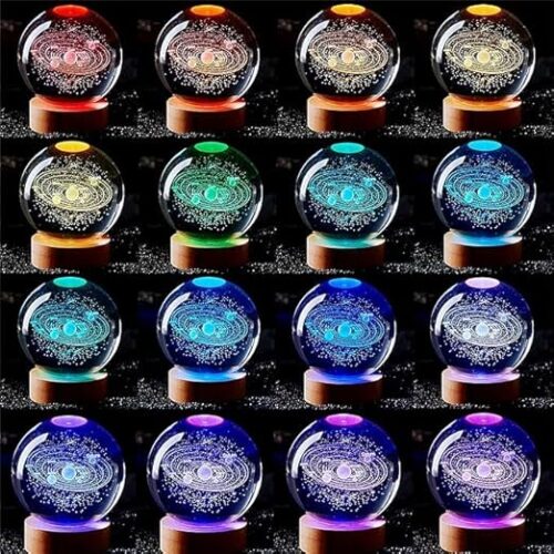 3D Galaxy Crystal Ball Night Lamp2