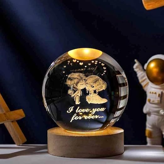 3D I Love You Ball Night Lamp