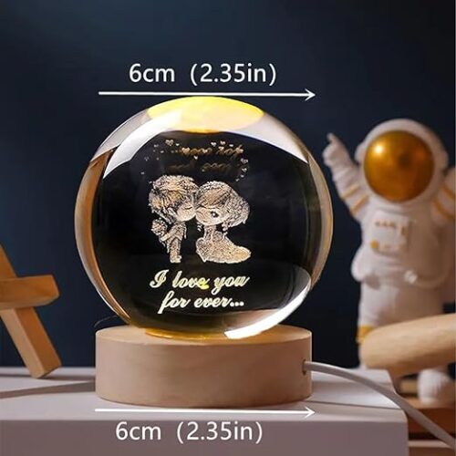 3D I Love You Ball Night Lamp2