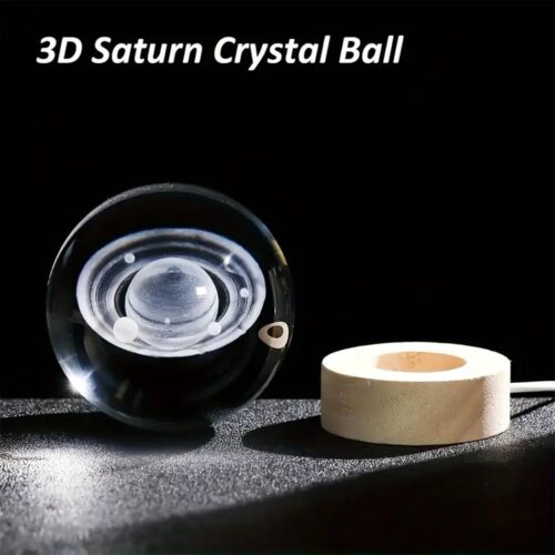 3D Saturn Crystal Ball Night Lamp4