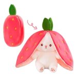 Strawberry Rabbit Mood Plush