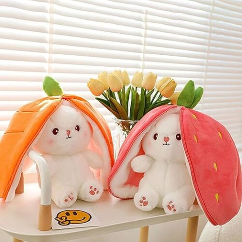 Strawberry Rabbit Mood Plush3