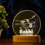 LED Sibling Glow Name Lamp