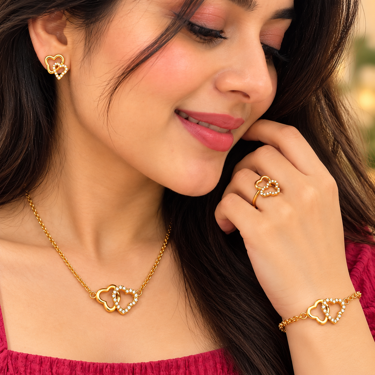 Eternal Hearts Jewellery Set Eternal Hearts Jewellery Set
