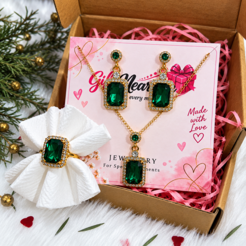 Royal Green Jewellery Set